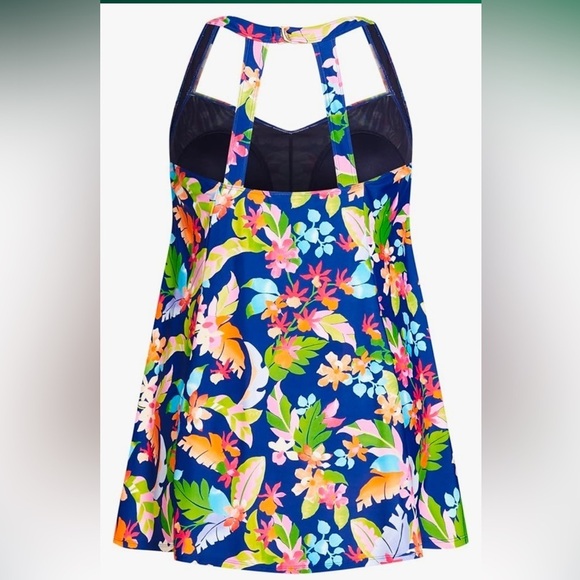 NWT Avenue Women's Swim-Dress with a Halter Back - Picture 7 of 9